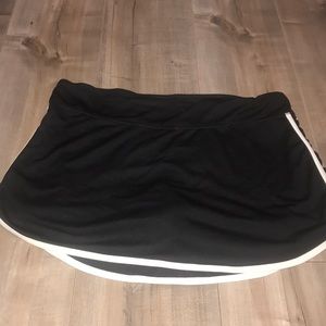 Shirt with shorts underneath